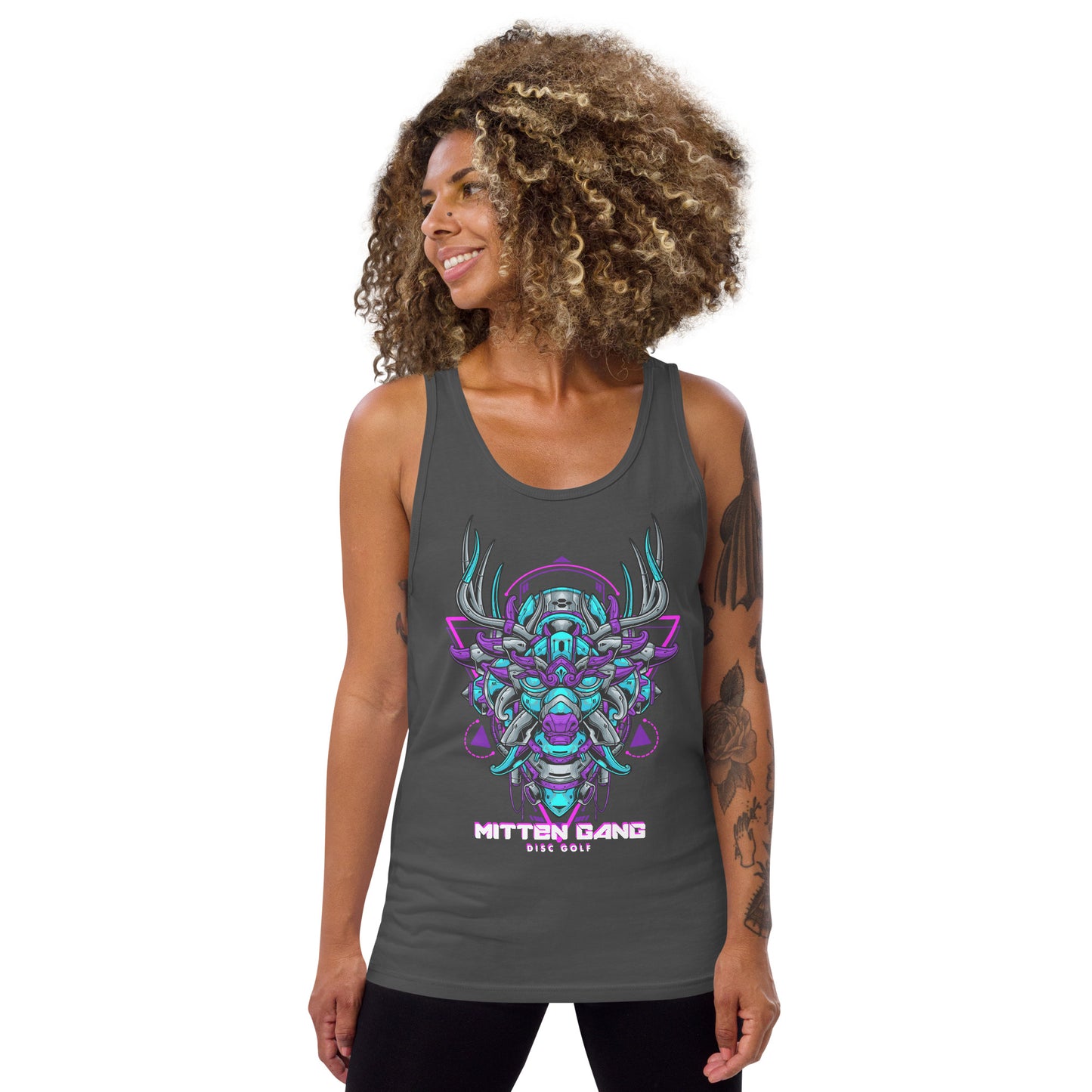 Mecha-Deer Vaporwave Unisex Tank Top