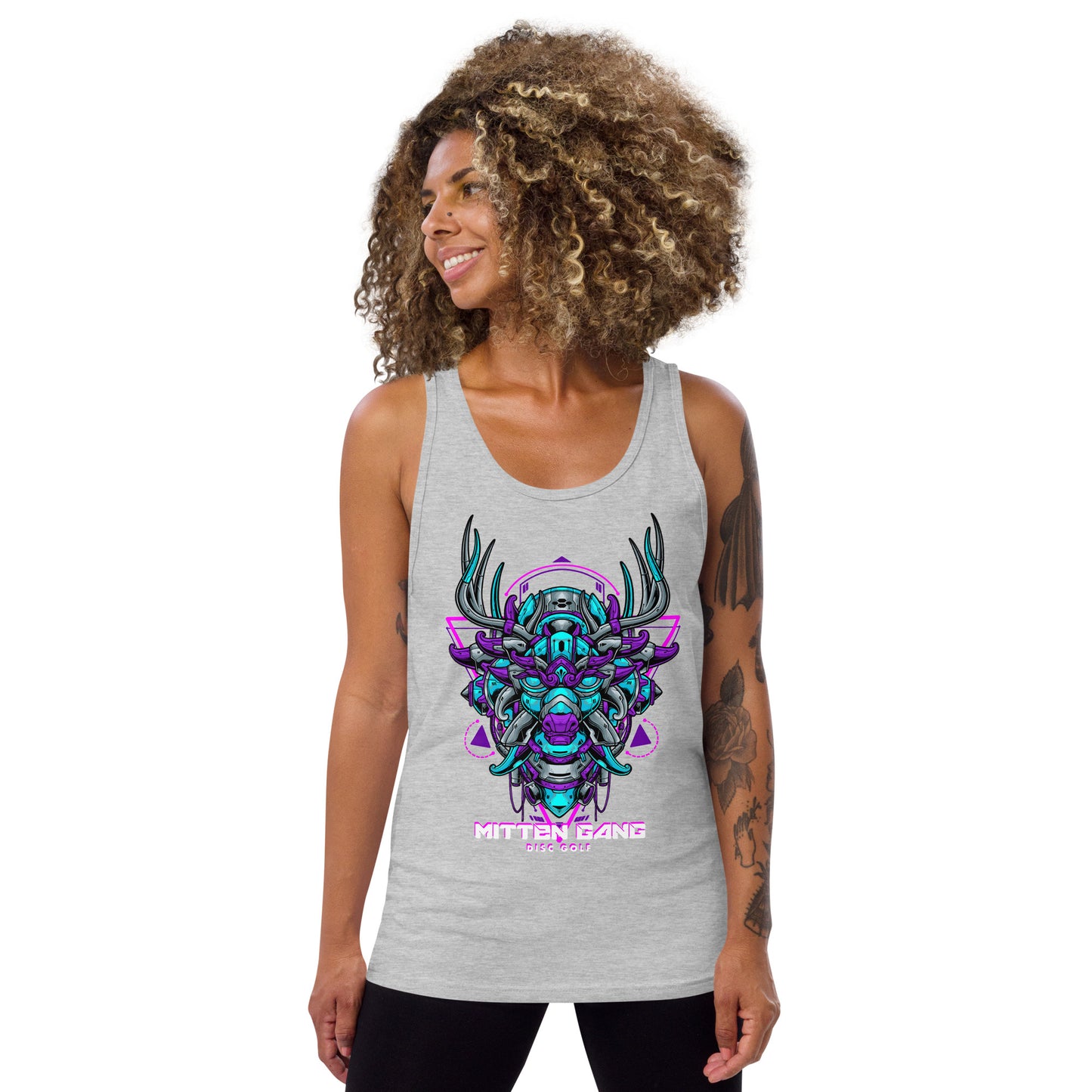 Mecha-Deer Vaporwave Unisex Tank Top