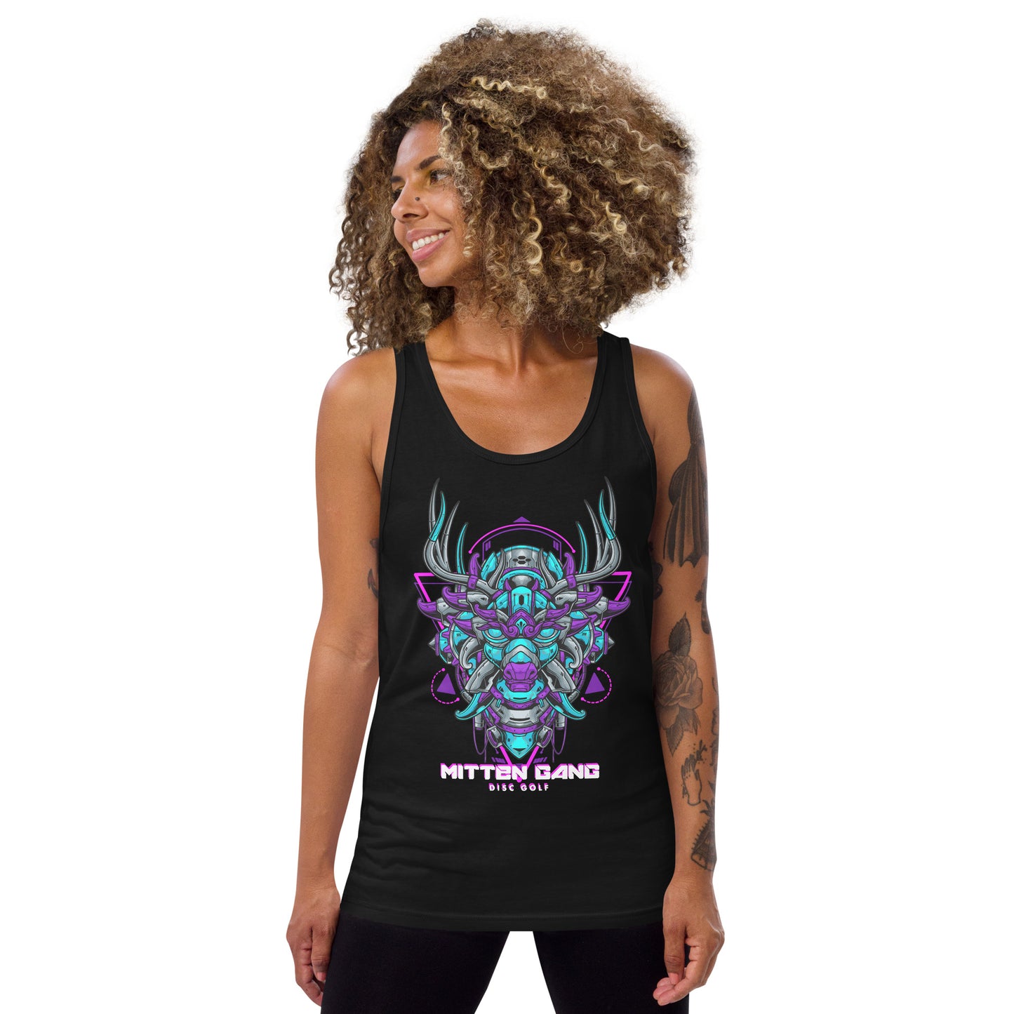 Mecha-Deer Vaporwave Unisex Tank Top