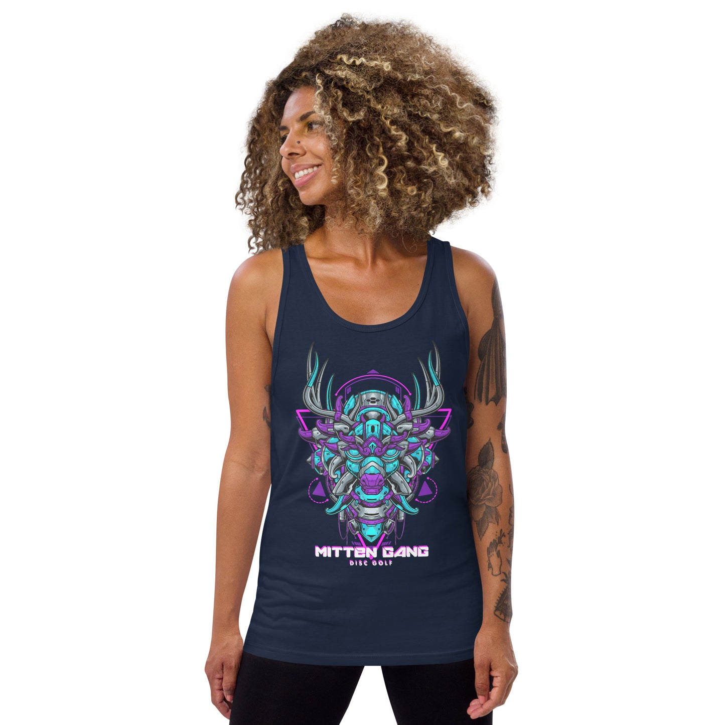 Mecha-Deer Vaporwave Unisex Tank Top