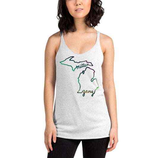 Aurora Borealis Women's Racerback Tank